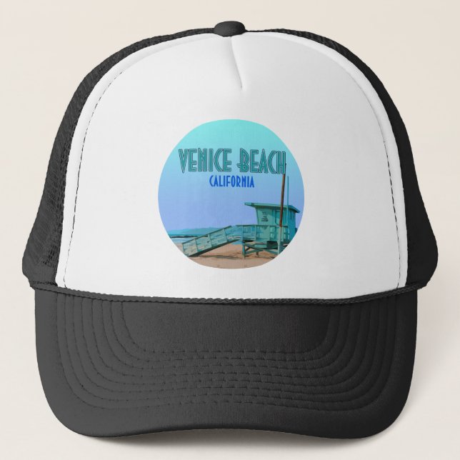 Venice Beach California Vintage Keps (Framsida)