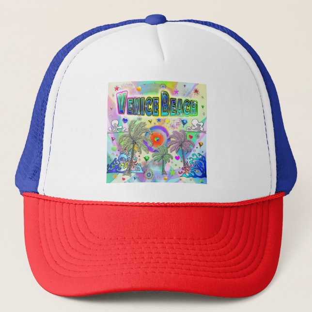 Venice Beach Deep Dream Hat Keps (Framsida)
