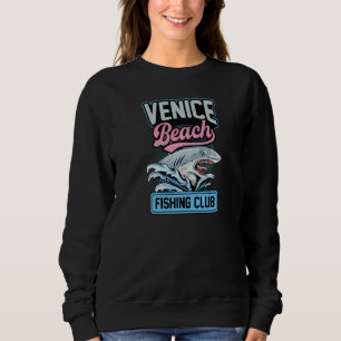 Venice Beach Fiske Klubb Matchande Fiske I Cali T Shirt
