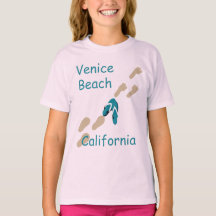 Venice Beach Flinflip flops Girls T-shirt