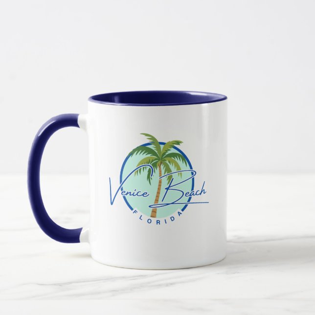 Venice Beach Florida Kaffe Mugg (Vänster)