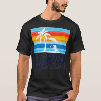 Venice Beach Florida Umbrella Beach Ordförande Ven T Shirt