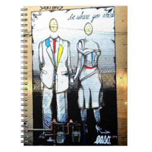 Venice Beach Graffiti Anteckningsbok