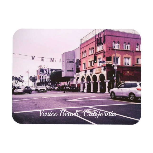 Venice Beach, Kalifornien Magnet (Horisontell)