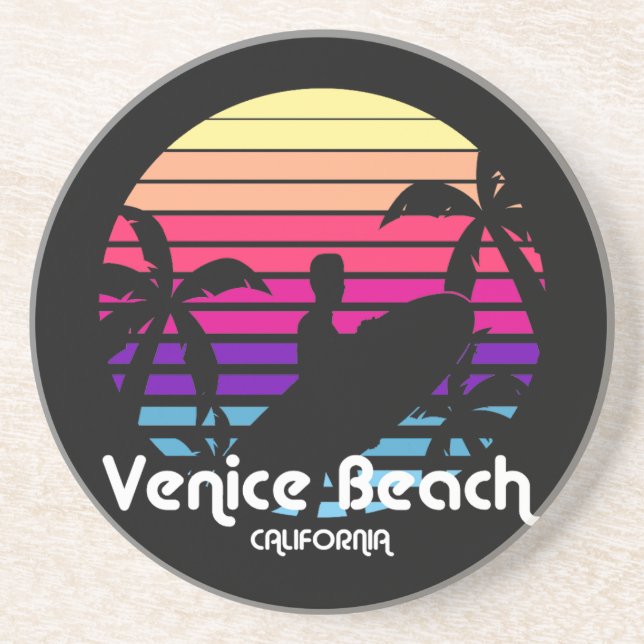 Venice Beach, Kalifornien Underlägg (Framsidan)