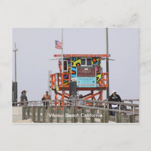 Venice Beach Kalifornien Vykort