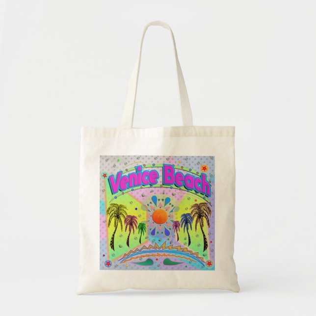 Venice Beach Lugn Desire Tote Bag Tygkasse (Framsidan)