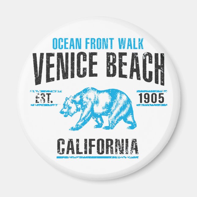 Venice Beach Magnet (Framsidan)