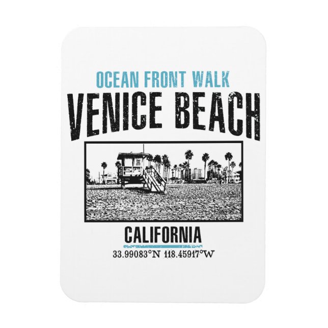 Venice Beach Magnet (Vertikal)