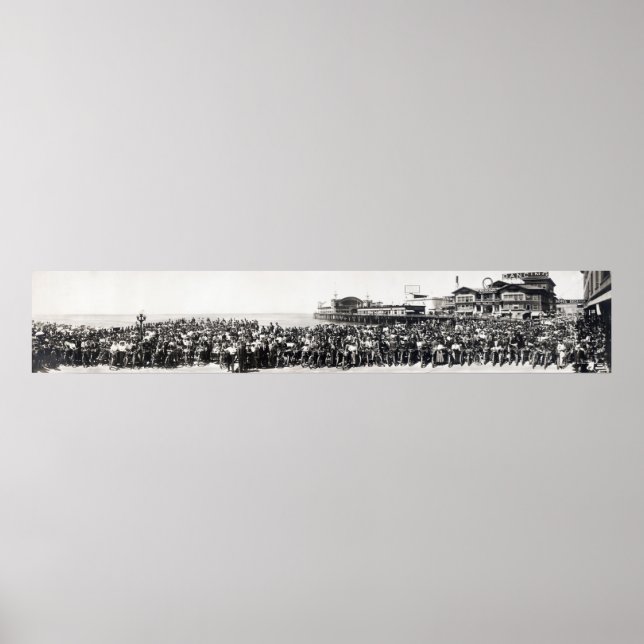 VENICE BEACH MOTORCYCLE RALLY 1911 POSTER (Framsidan)