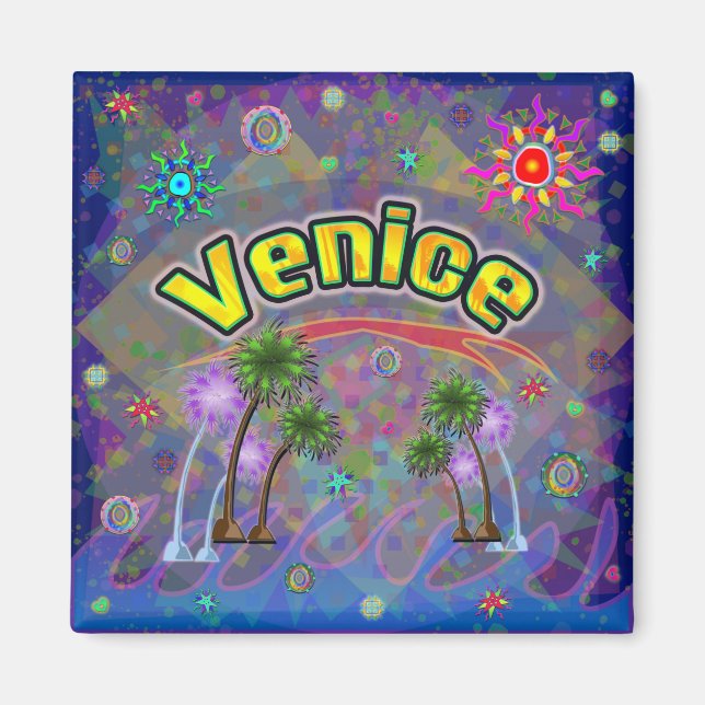 Venice Beach Noble Voyage Magnet (Framsidan)