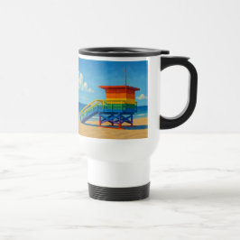 Venice Beach Rainbow Lifeguard Stat Resemugg