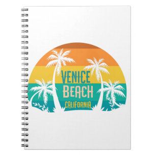 Venice Beach Retro Anteckningsbok