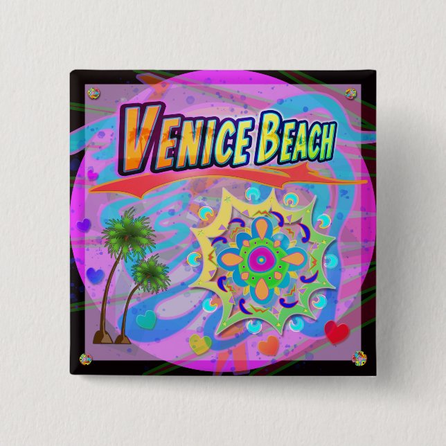 Venice Beach Sanna Framsteg Knapp (Framsida)