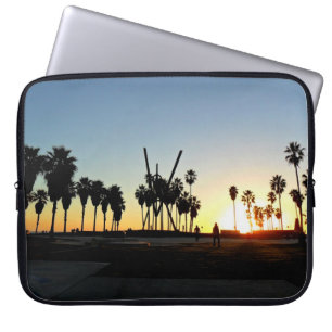 Venice Beach Solnedgång Laptop Fodral
