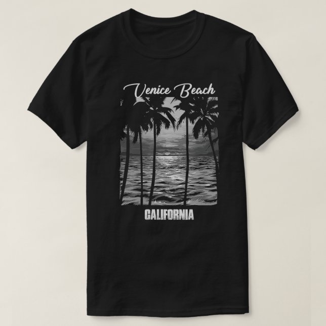 Venice Beach Souvenir California Reminder 1 T Shirt (Design framsida)