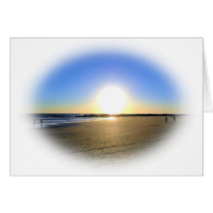Venice Beach Sunset Hälsningskort