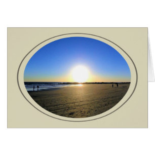 Venice Beach Sunset Hälsningskort