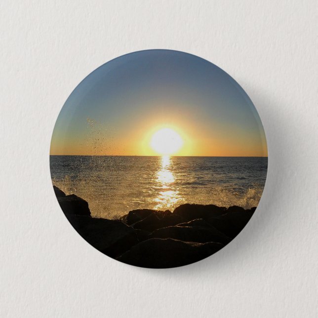 Venice Beach Sunset Knapp (Framsida)