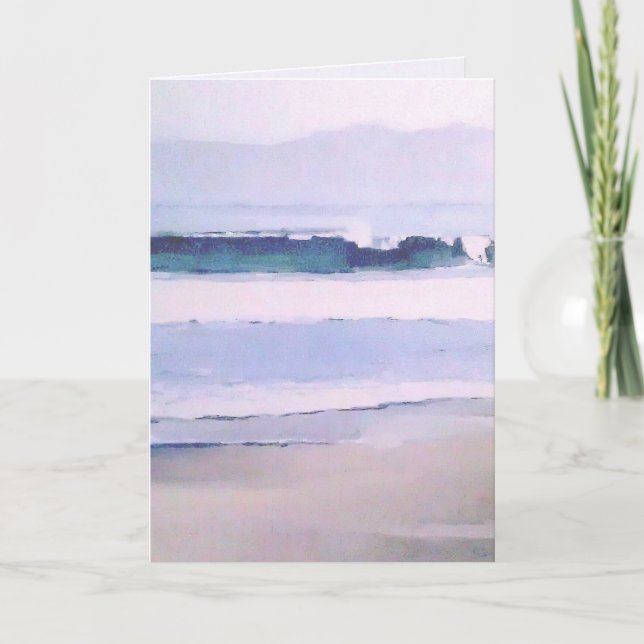 Venice Beach surfing med LosAngeles logotyp Postko Kort (Framsida)