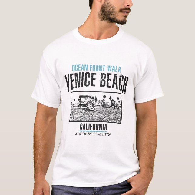 Venice Beach T Shirt (Framsida)