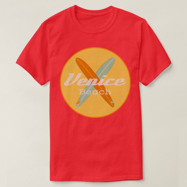 Venice Beach T Shirt (Design framsida)
