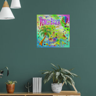 Venice Beach Timless Melody Poster