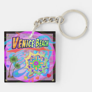 Venice Beach True Progress-nyckelkedja