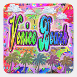 Venice Beach Vista Express Klistermärke
