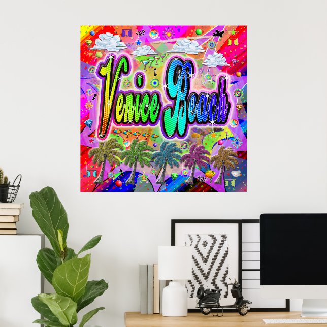 Venice Beach Vista Express Poster (Hemmakontoret)