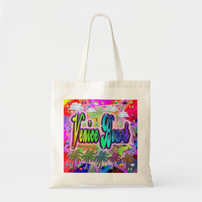 Venice Beach Vista Express Tote Bag Tygkasse (Framsidan)