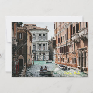 Venice Boat Canal Inbjudningar
