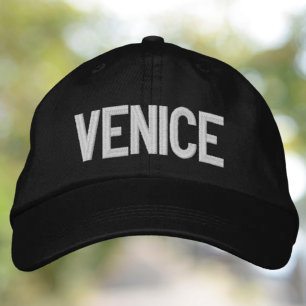 Venice Broderad Hatt Keps