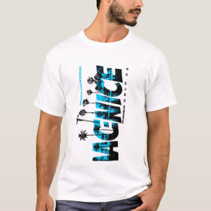Venice California Beach T-Shirt Retro Surfa Stil