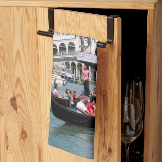 Venice Canal Kitchen Towel Kökshandduk (Thirds Fold)