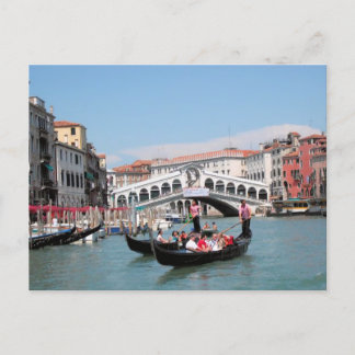 Venice Canal Postcard Vykort