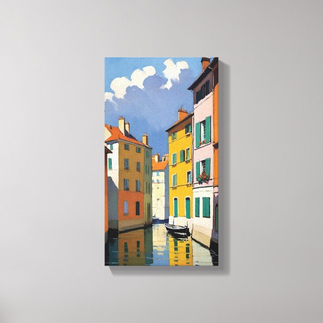 Venice Canvas Wall Art (Framsida)