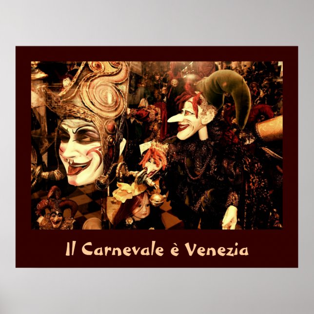 Venice Carnival Poster (Framsidan)