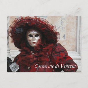 Venice Carnival Vykort