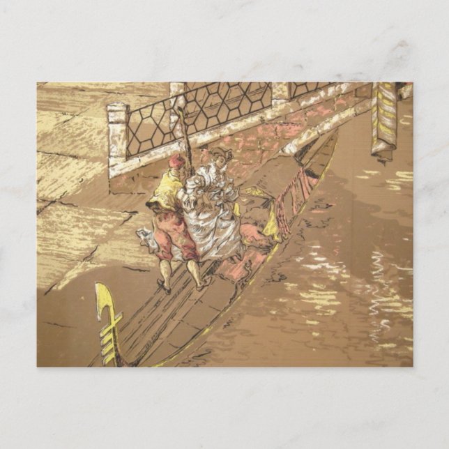 Venice Carnival Vykort (Framsida)