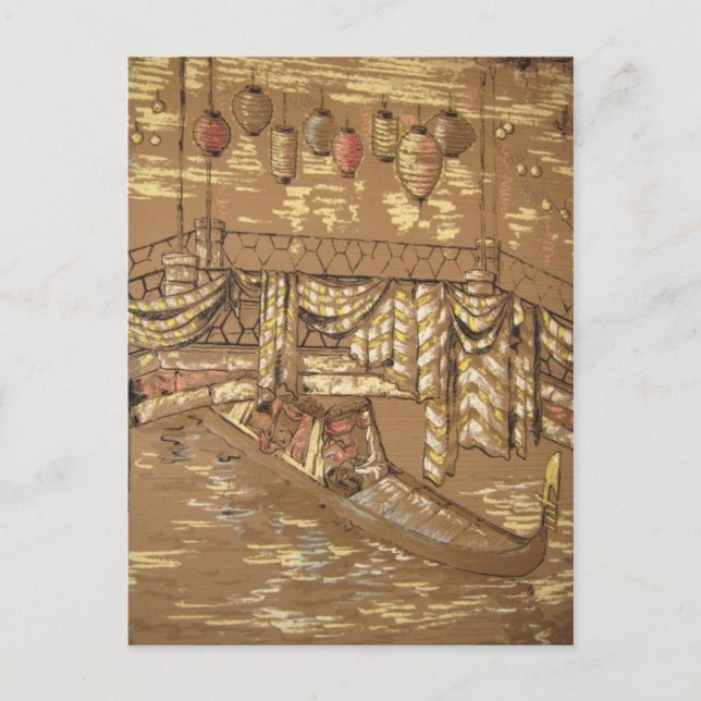 Venice Carnival Vykort (Framsida)