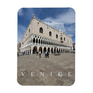 Venice Doge Palace View-kylskåp Magnet