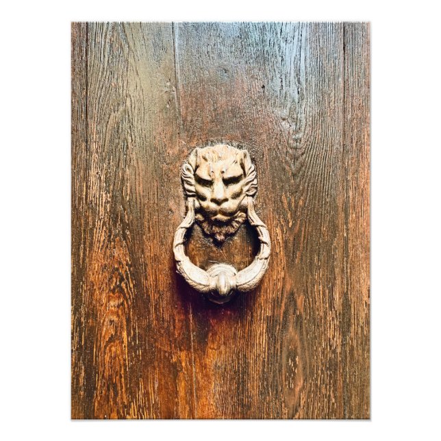 Venice Door Knocker Fototryck (Framsidan)