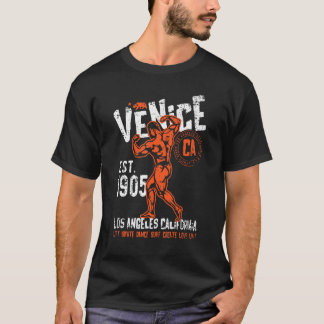Venice Est 1905 California Retro Vintage Distresse T Shirt