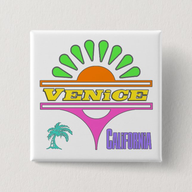 "Venice Färgrik 1" knapp (Framsida)