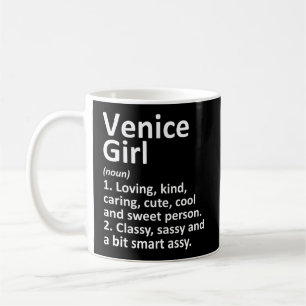 Venice Girl Fl Florida Funny City Roots Gift Kaffemugg