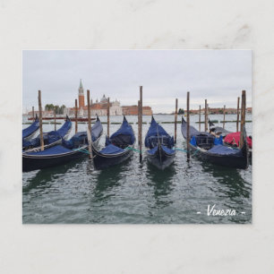 Venice Gondola Vykort