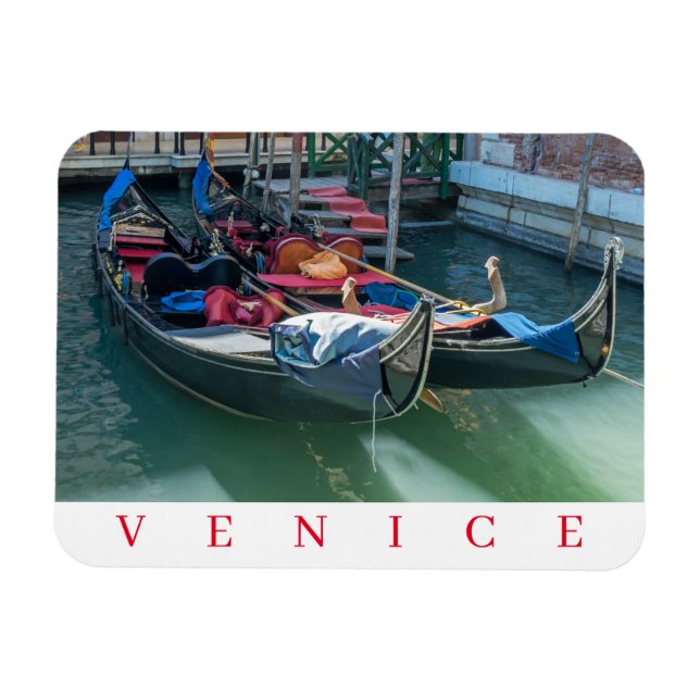 Venice gondolas kylmagnet magnet (Horisontell)