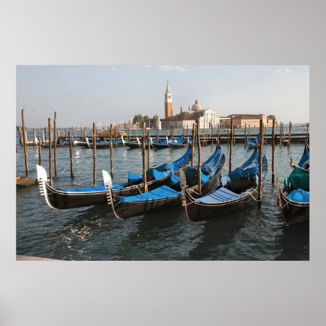 Venice Gondolas Poster (Framsidan)