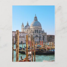 Venice Gondolas vycard Vykort